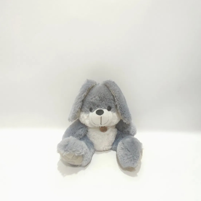 a Plush Dog That Can Be Microwaved Dual Use to Soothe Bears
