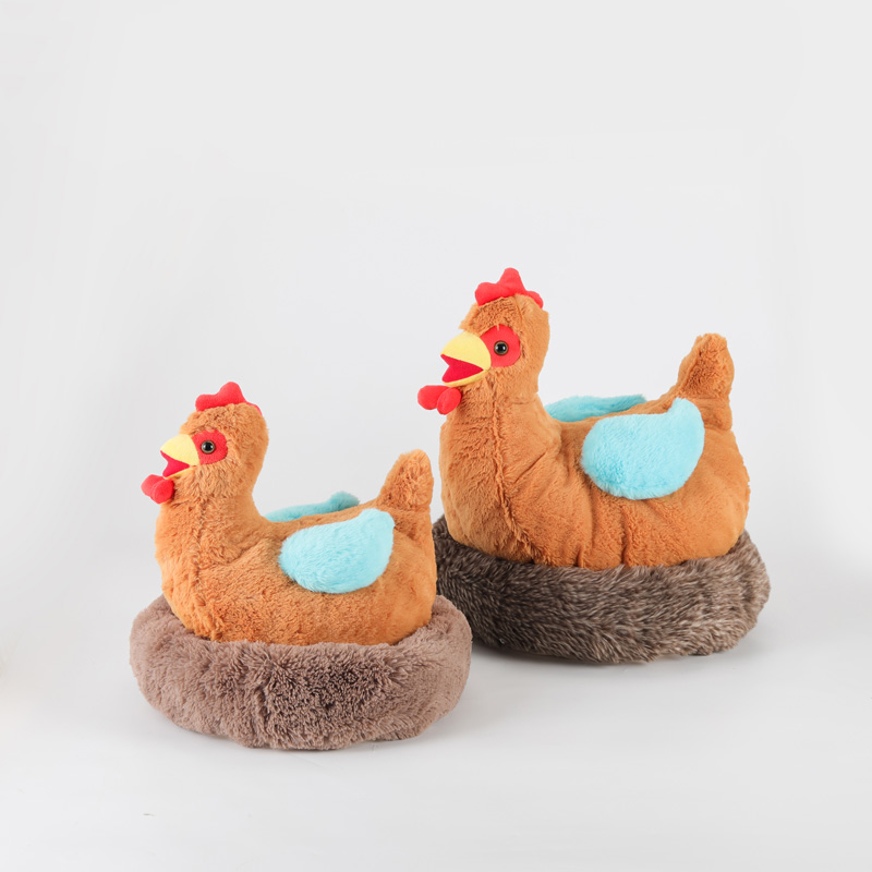 Customized chick mother with baby chick  plush toy cute and beautiful