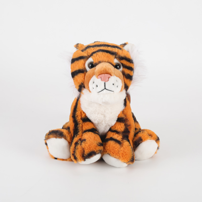 Plush stuffed  Toy  Tiger forest animal soft material