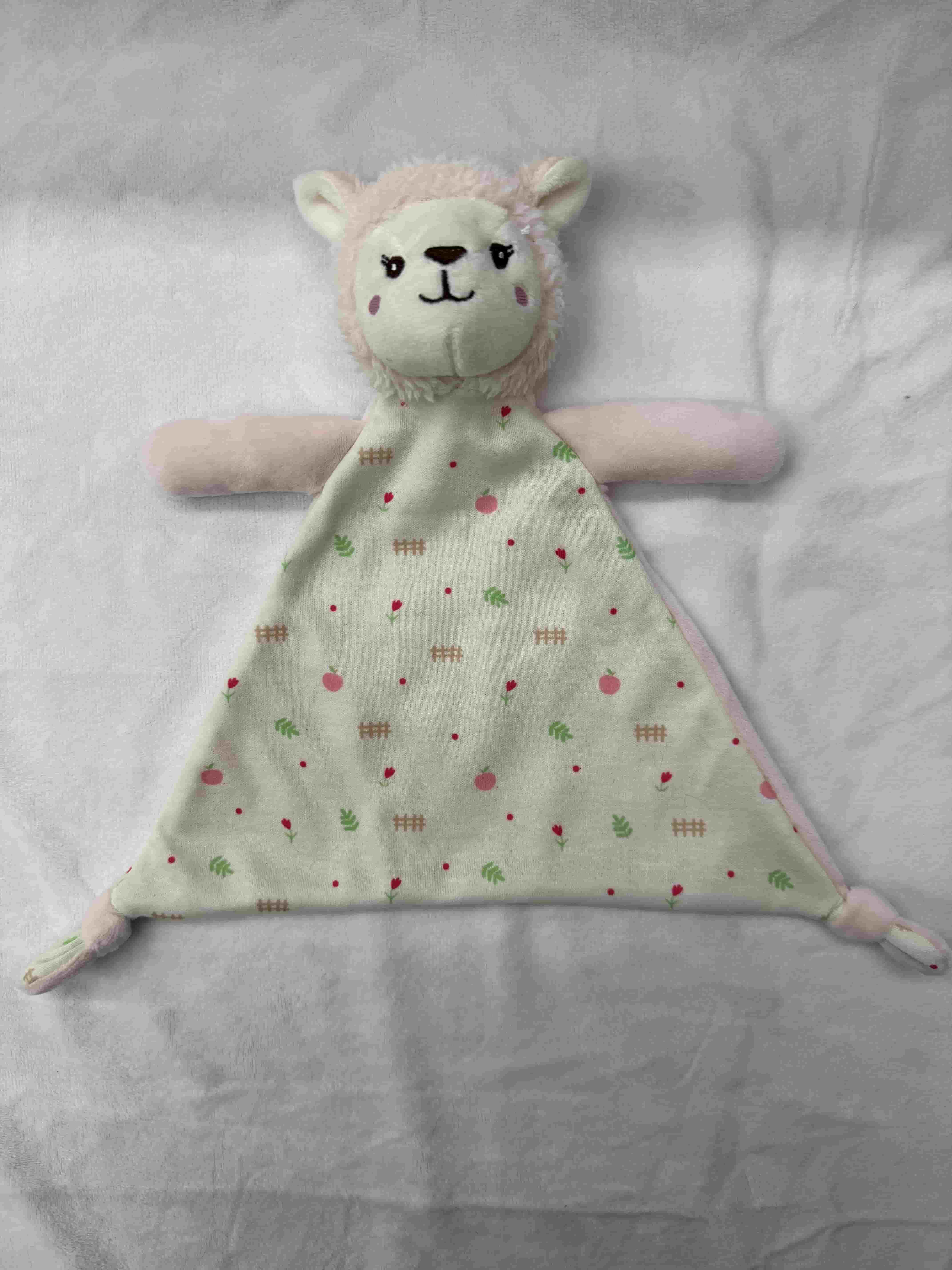 baby plush toys soft material can be used for baby bed  sleeping doudou blanket