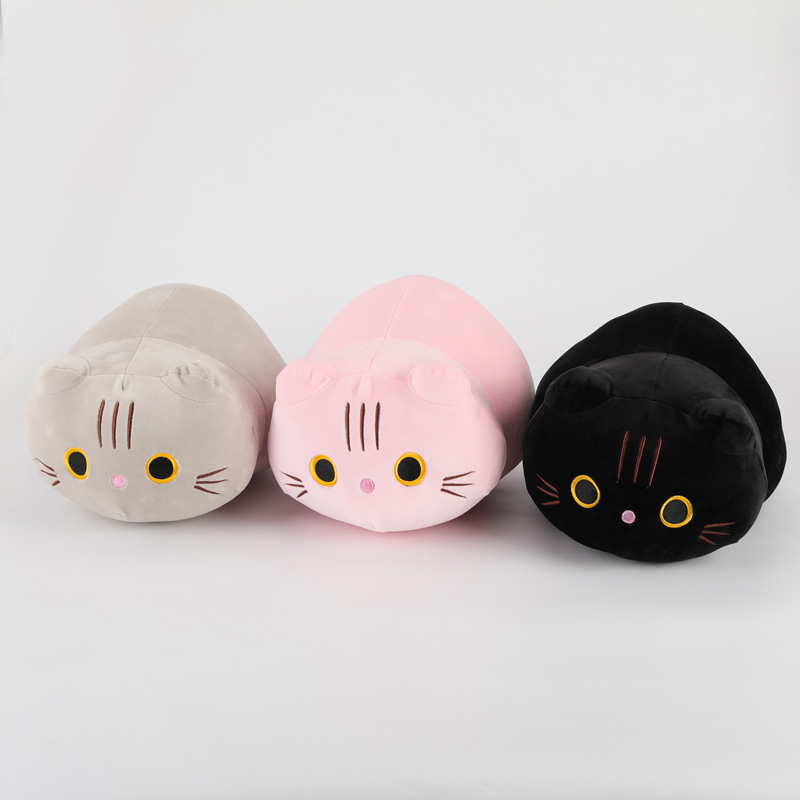 Plush stuffed  Toy cat  animal soft material manufacturer pillow hug
